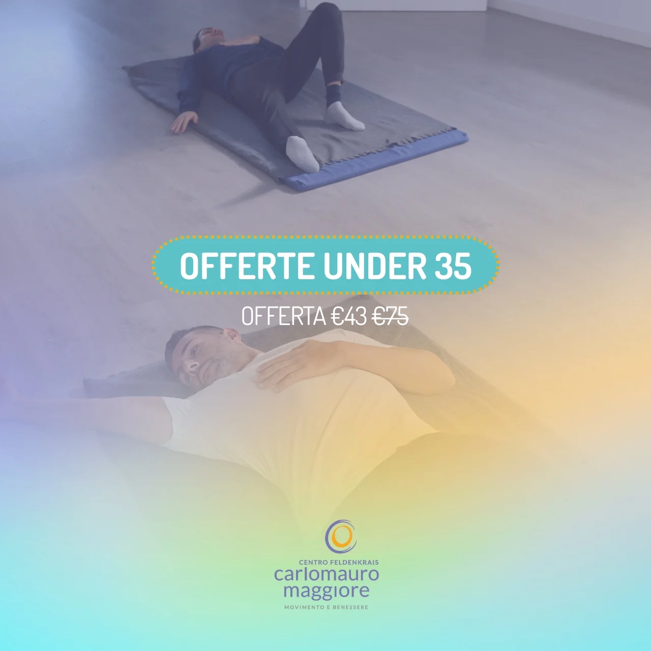 Offerte Under 35 per le lezioni di gruppo di Metodo Feldenkrais - Centro Feldenkrais Carlomauro Maggiore Palermo