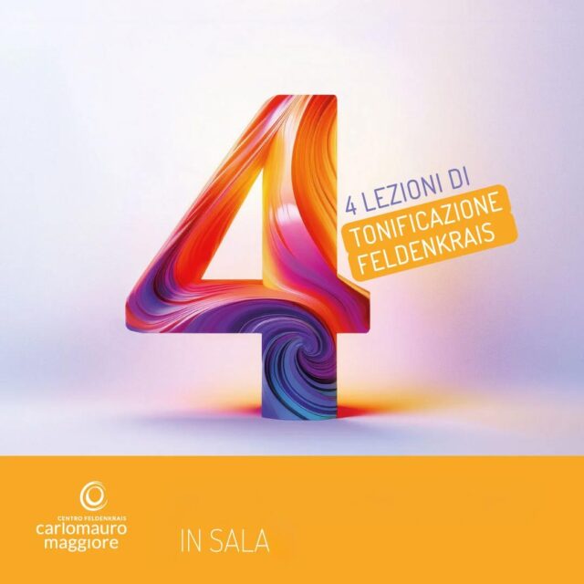 Offerta 4 Lezioni di Tonificazione Feldenkrais