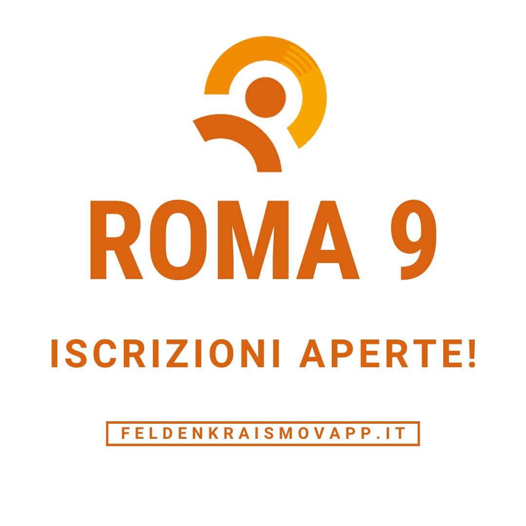 Corso di formazione per insegnanti del Metodo Feldenkrais® Roma 9 ottobre 2023 - agosto 2027