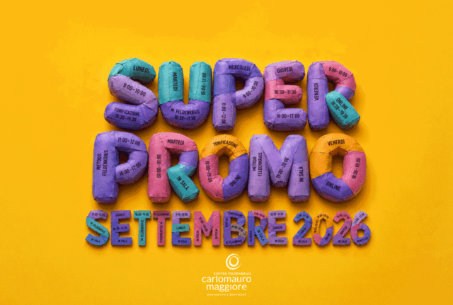 Super promo settembre Lezioni Feldenkrais
